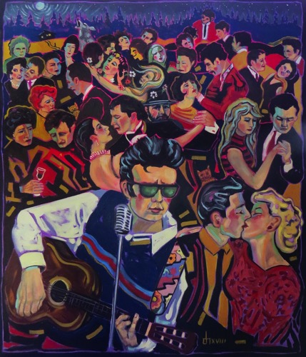 The Birthday Party, Self Portrait 2018
36 x 42 $2800 The Birthday Party, Self Portrait 2018
36 x 42 $2800